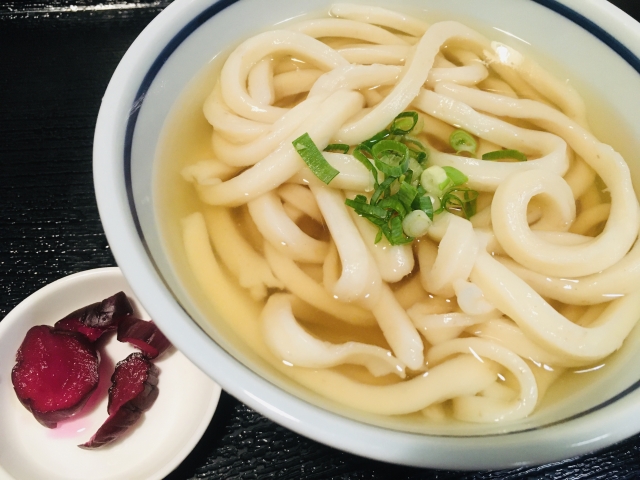 休日のうどん