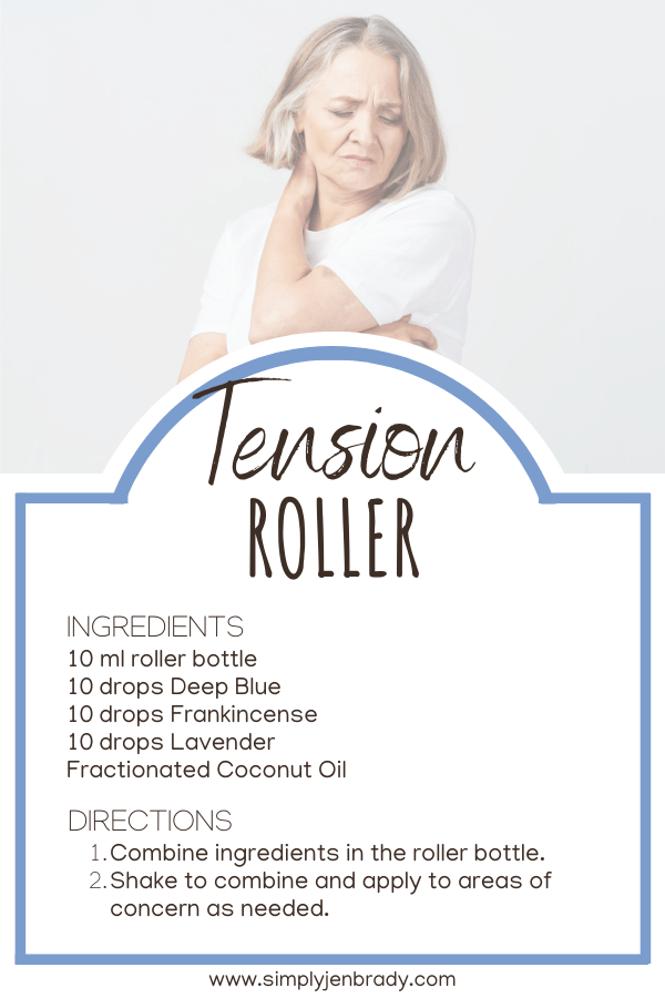 A DIY roller recipe for tension relief.