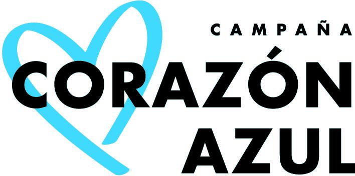 Logo corazón azul