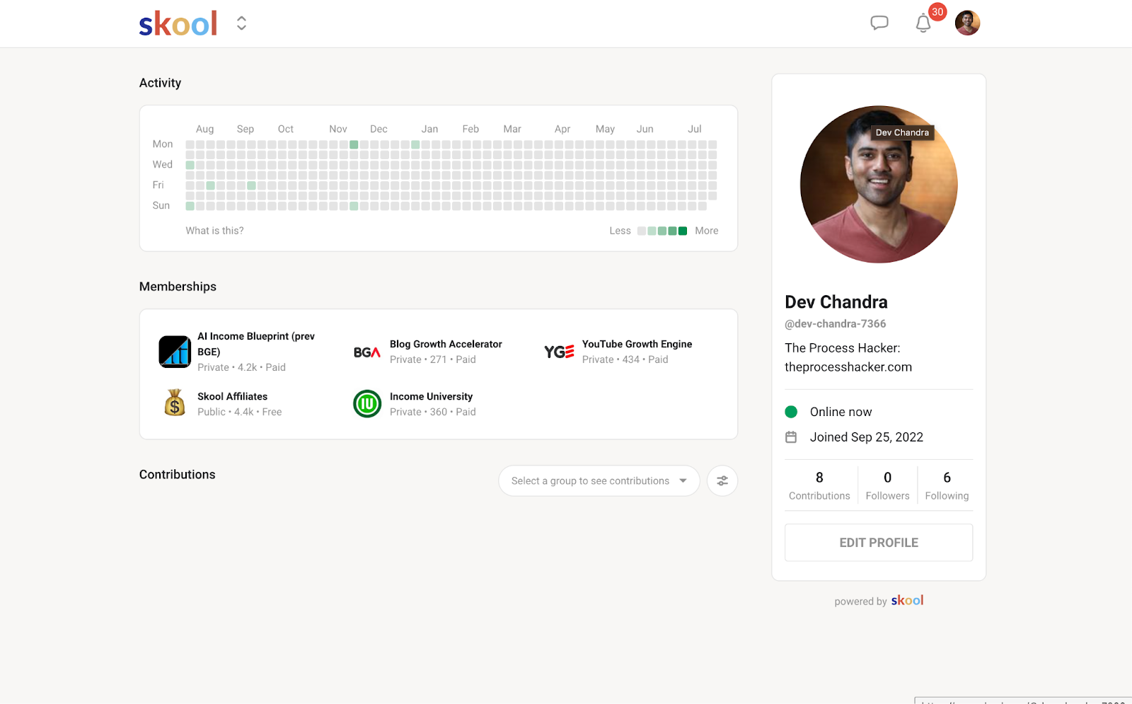 Track Progress and Analytics in Skool