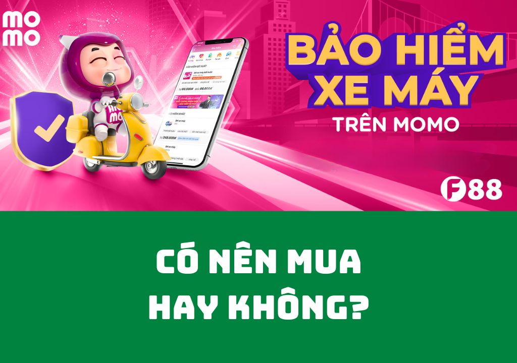 mua bảo hiểm xe máy trên momo có được không