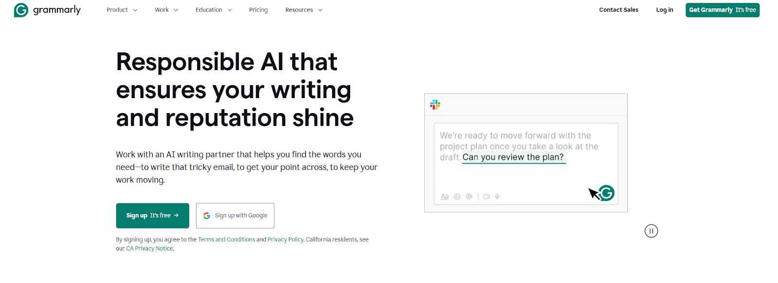 Grammarly: Responsible AI that ensures your writing and reputation shine 