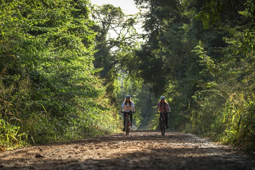 Turismo en bicicleta en la selva