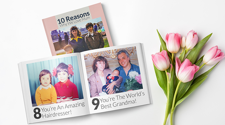mother's day photo books
