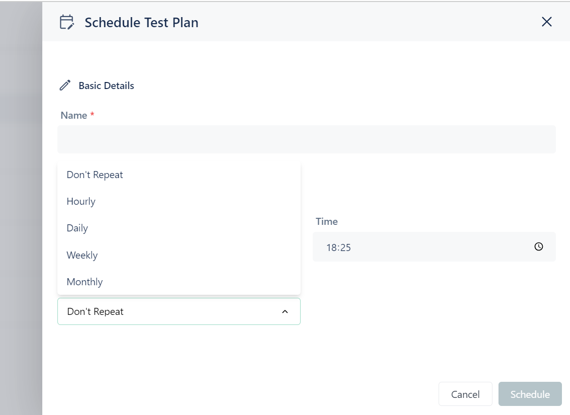 Step3- How to Schedule a Test Suite?