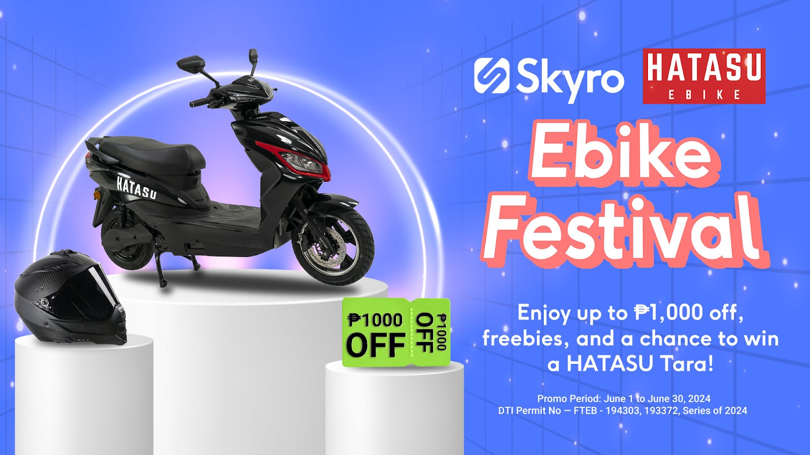 Skyro Ebike Festival with Hatasu Key Visual