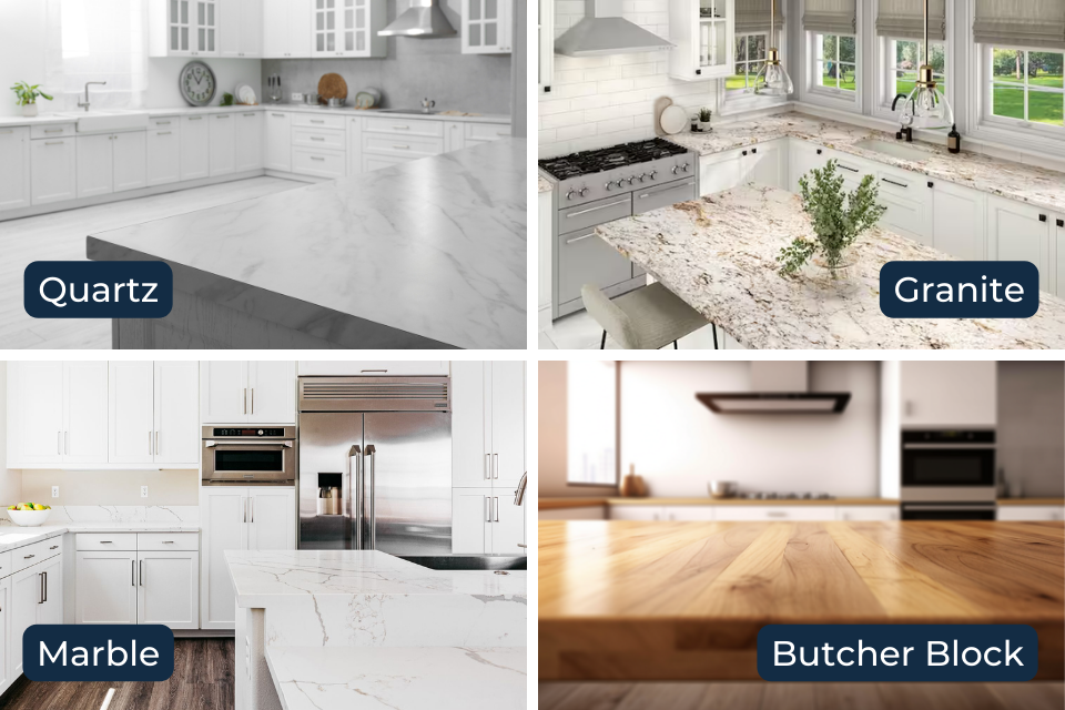 how much do kitchen countertops cost in lansing michigan quartz granite marble butcher block materials custom built okemos