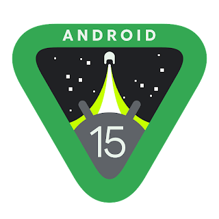 Android 15 logo