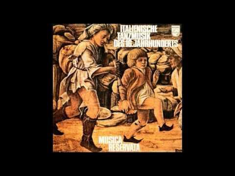 Musica Reservata ‎– 16th-Century Italian Dance Music (Full 1971 Album) -  YouTube