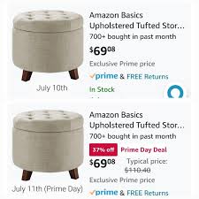 sale price on Amazon Prime day ...