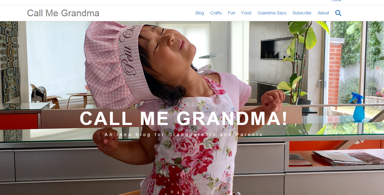 Call Me Grandma - a popular family blog
