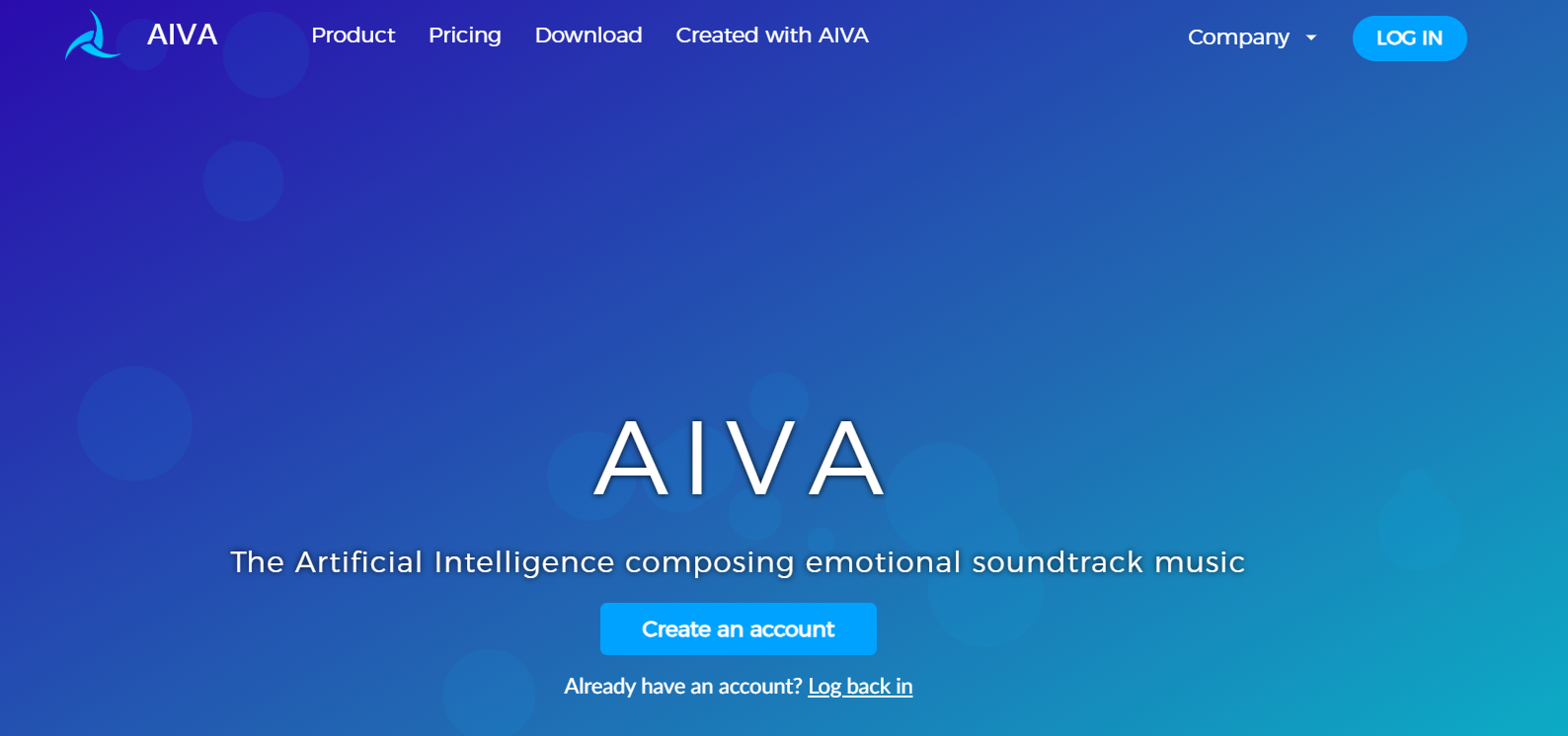 aiva music ai tool