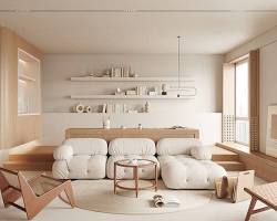 Imagen de Minimalist wooden decoration