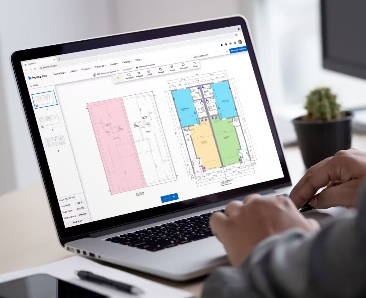  Construction estimation using Houzz Pro