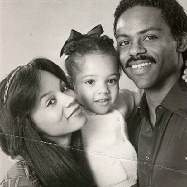 a younger Denise Gordy with her family