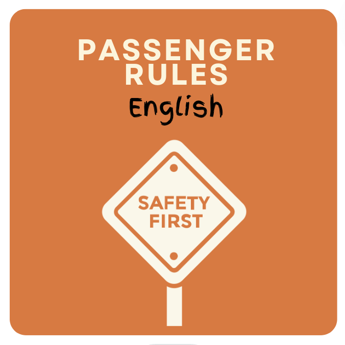 Passenger Rules in English icon
