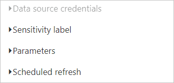 Configuring the Data Source Credentials in Power BI