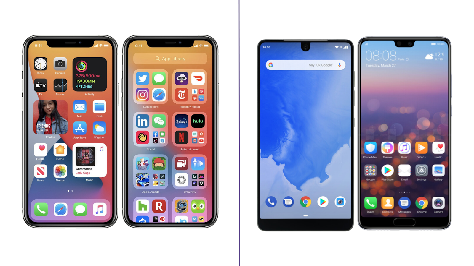 iPhone iOS ecosystem vs Android ecosystem