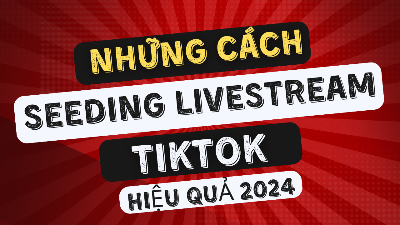 Cách để Seeding livestream TikTok hiệu quả,chất lượng năm 2024