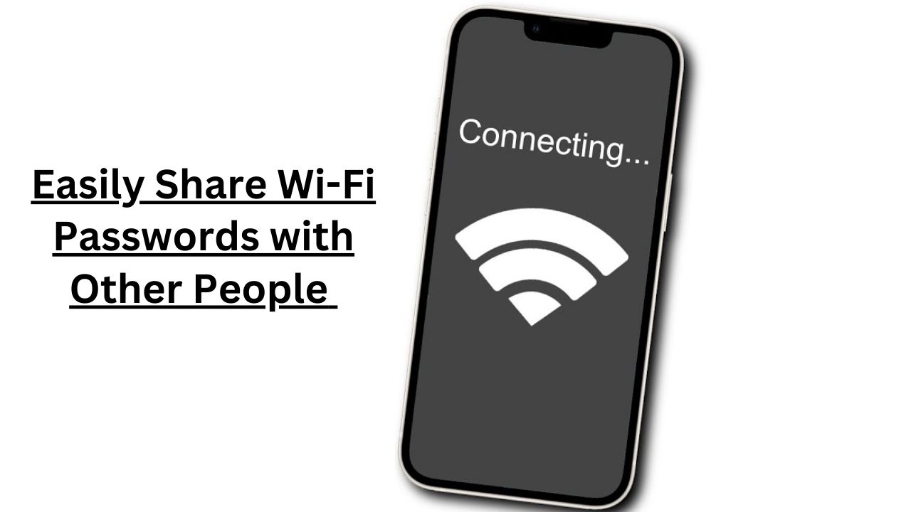 how to share wifi password