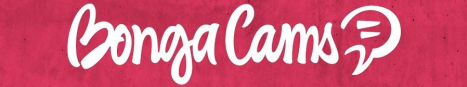 Bonga cams logo against red backdrop