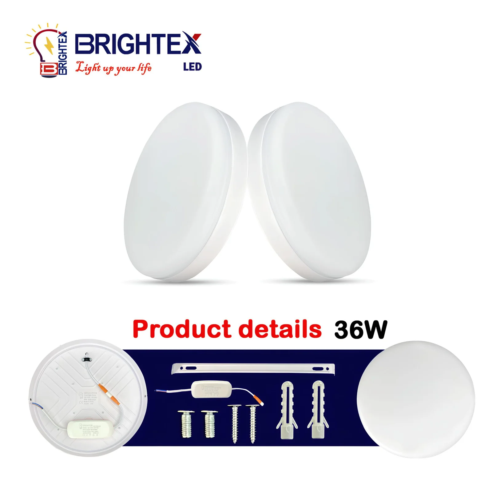 36w led panel light