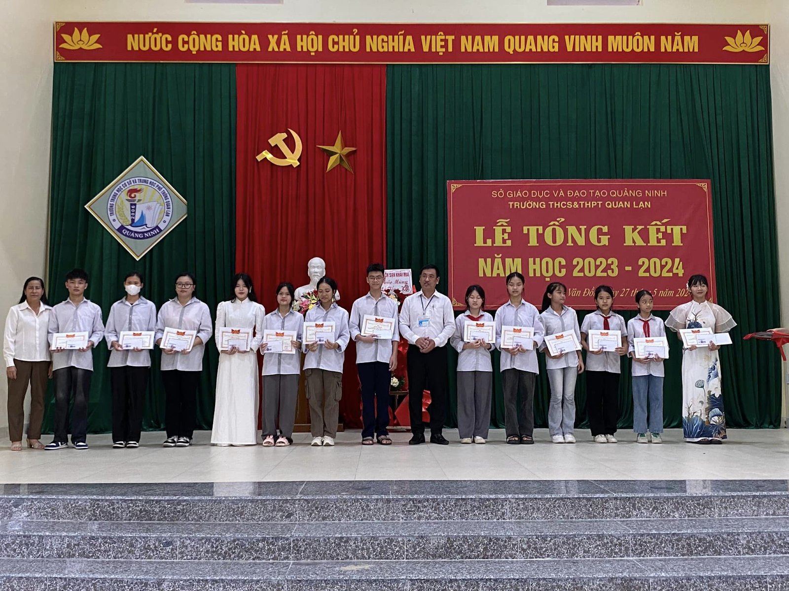 Lễ tổng kết năm học 2023 - 2024