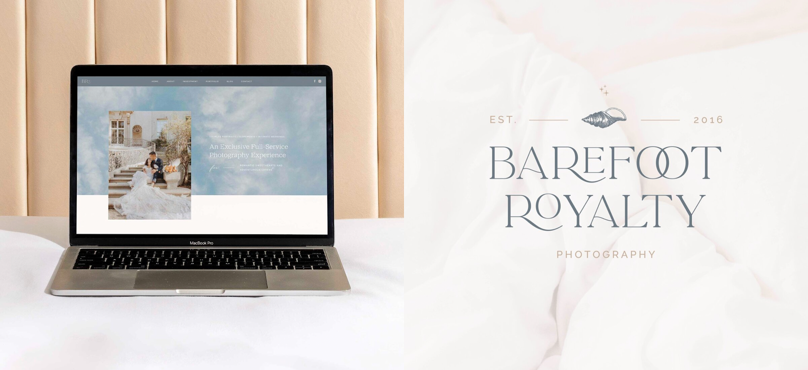 Barefoot Royalty Photography as an example of branding for creatives. 