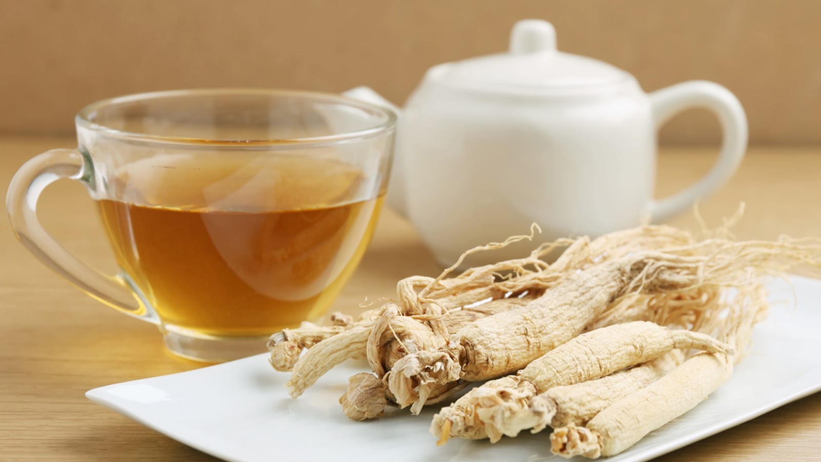 Ginseng tea