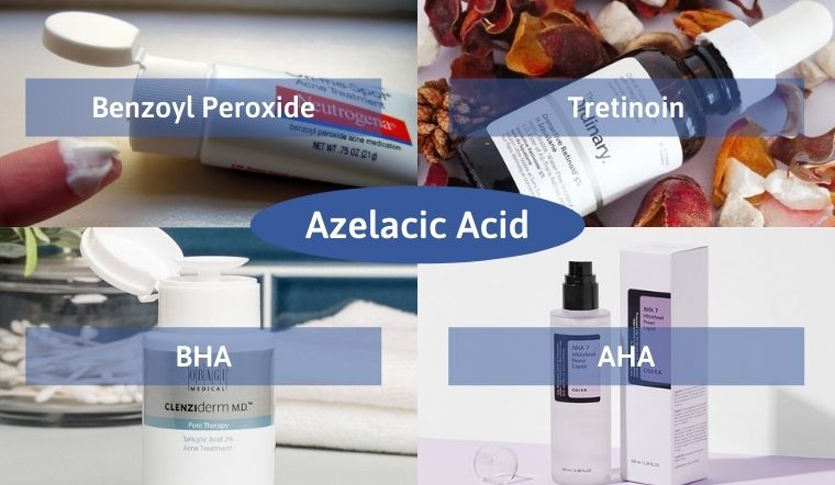 Kết hợp Acid Azelaic với sản phẩm dưỡng da khác giúp giải quyết các vấn đề về da