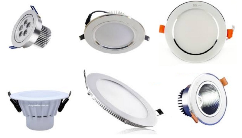 Đèn LED âm trần công suất 7W - 9W