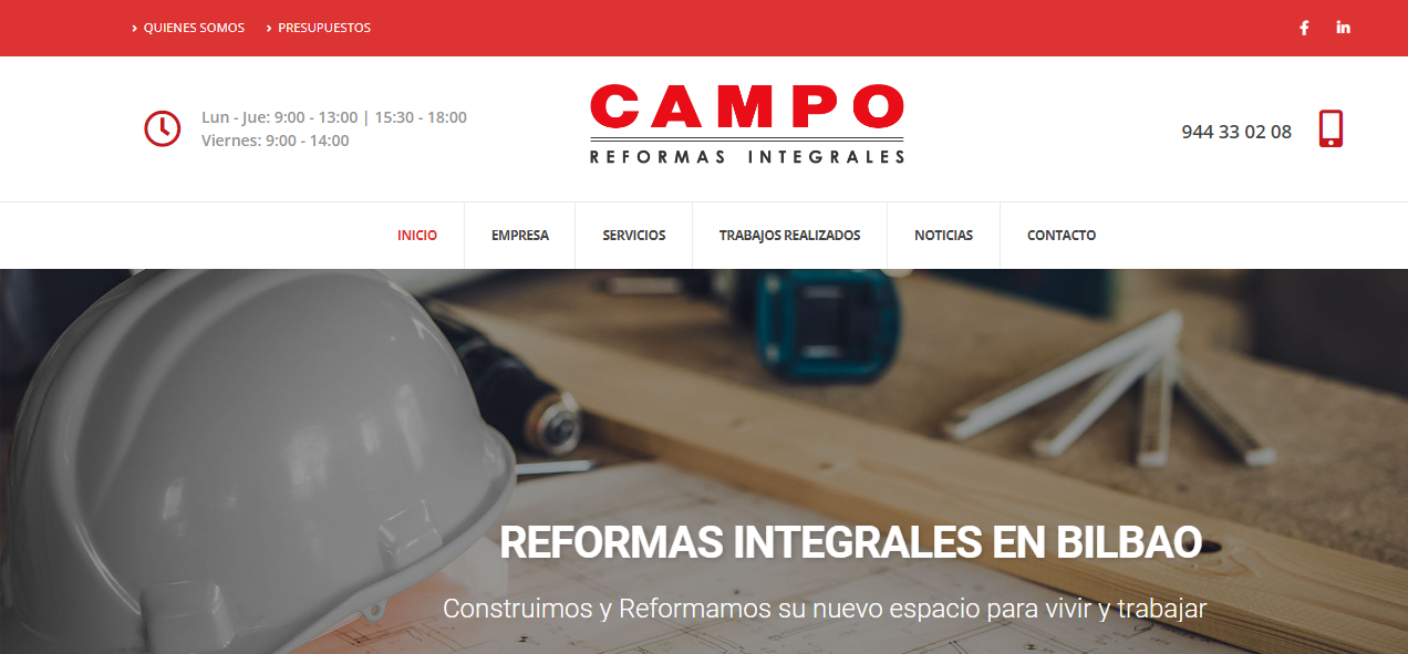 Proyectos de renovación con soluciones creativas y eficientes.
