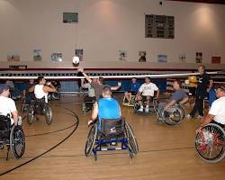 Image of Volleyball wheelchair