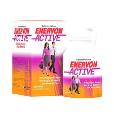 Enervon Active dirancang dengan kombinasi vitamin B kompleks dan vitamin C