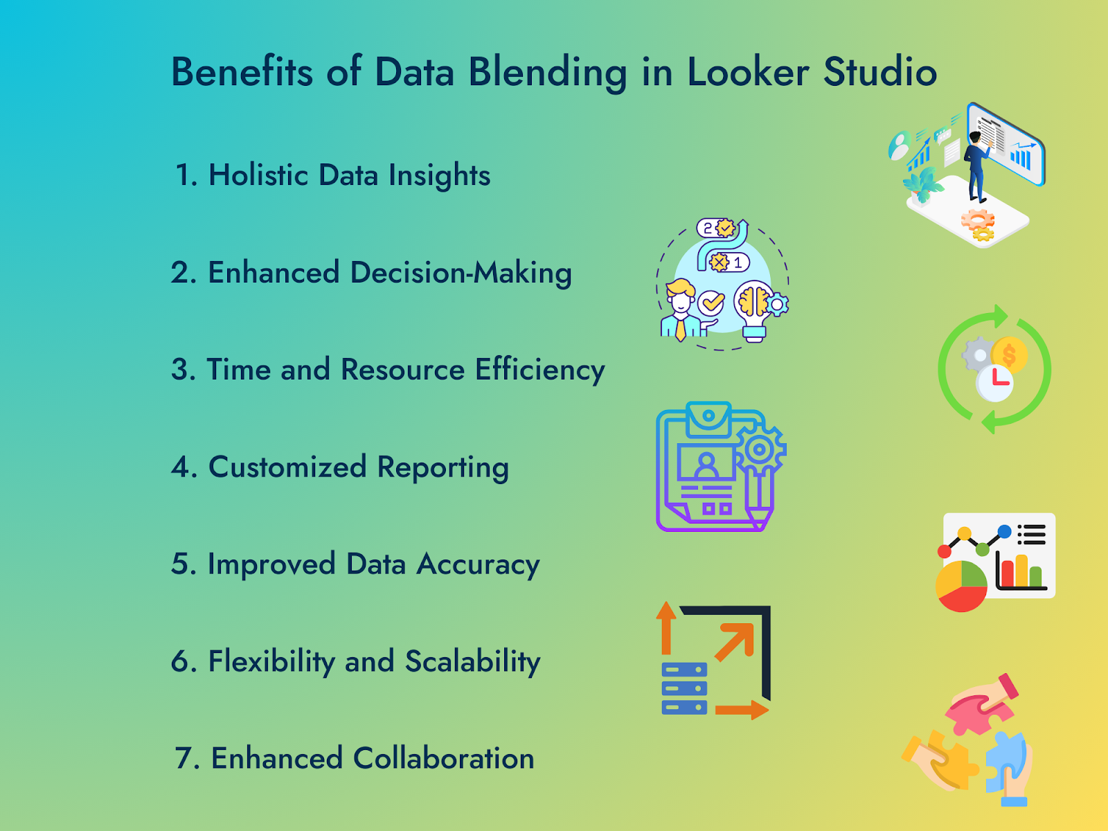 Benefits of Data Blending in Looker Studio