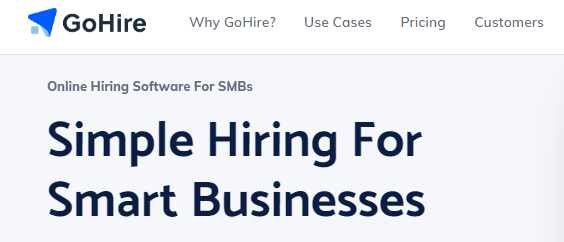 GoHire – Best For Small Companies And Startups