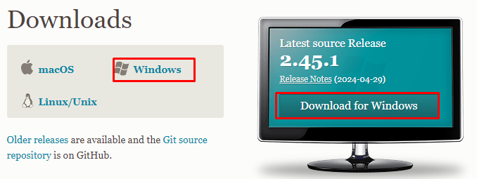 Download Git for Windows