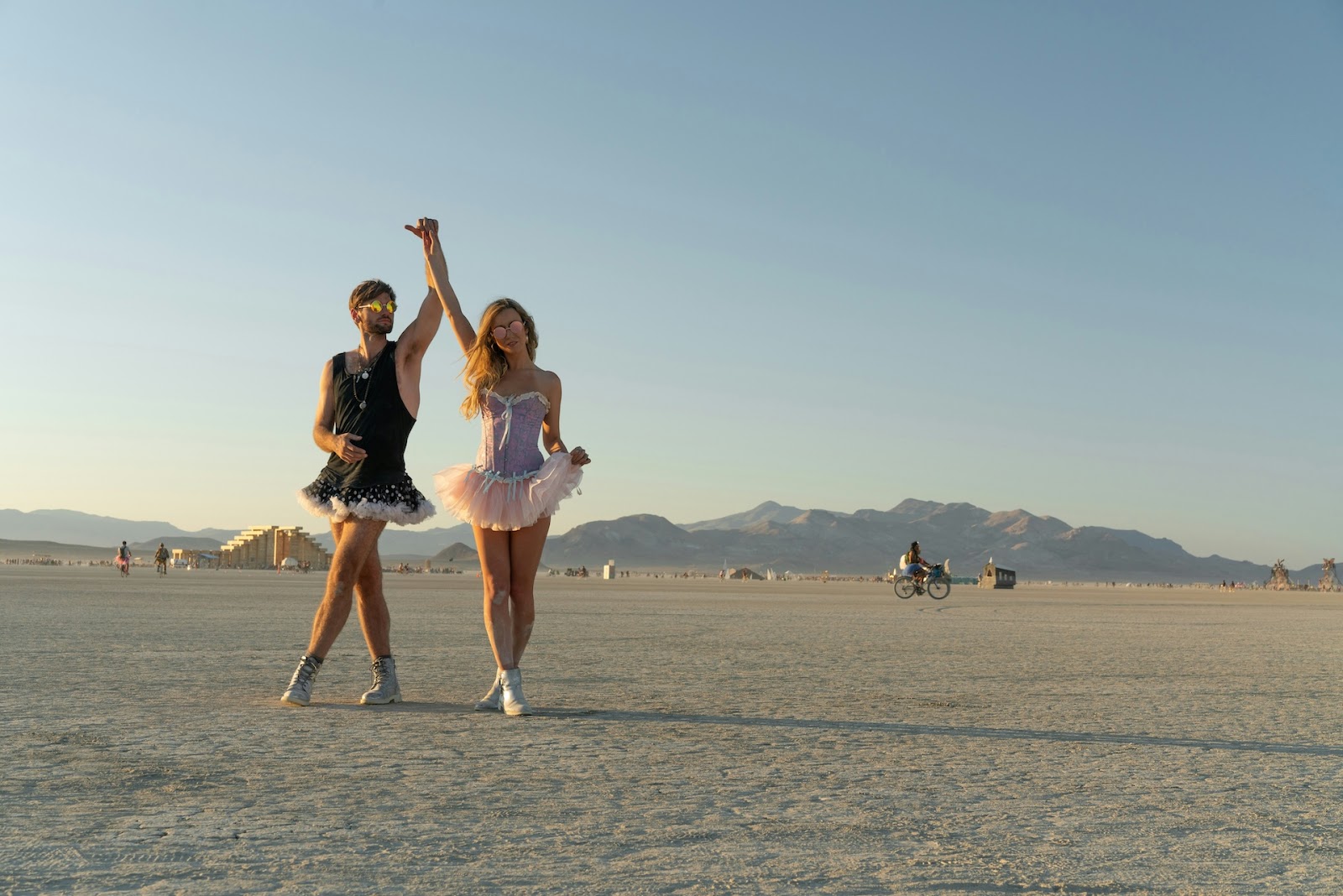 Couple at Burning Man