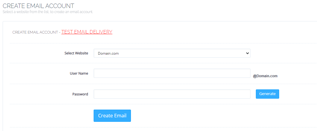 Create Email in CyberPanel | BigCloudy KB 