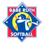 A logo of a softball player Description automatically generated