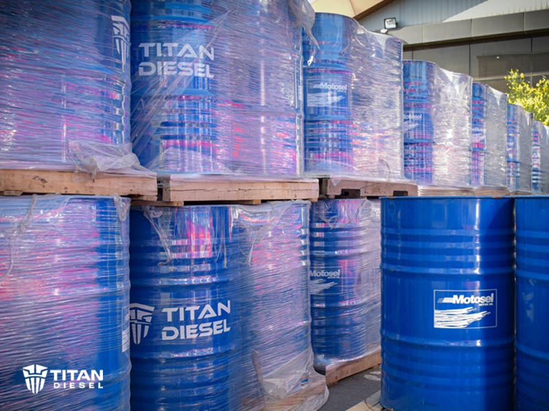 titan diesel oil motor