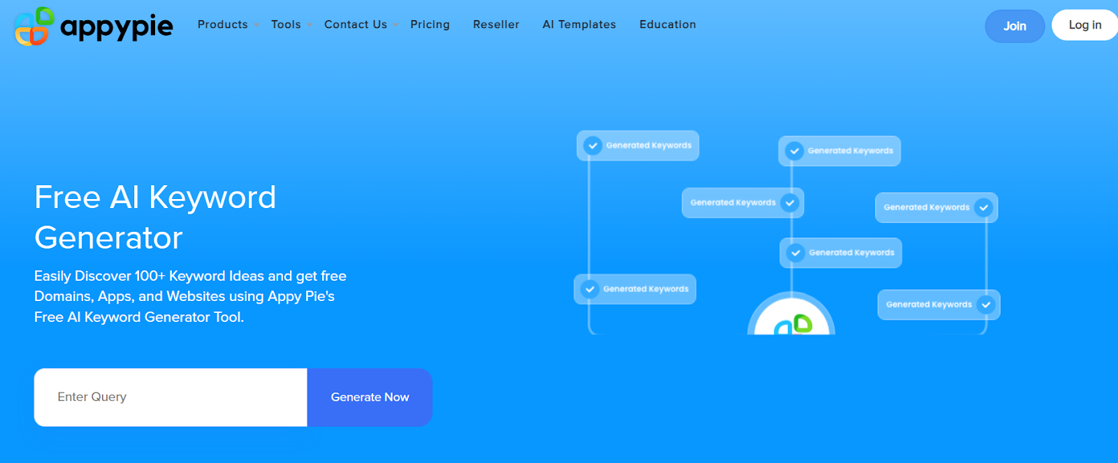 Appy Pie AI Keyword Generator