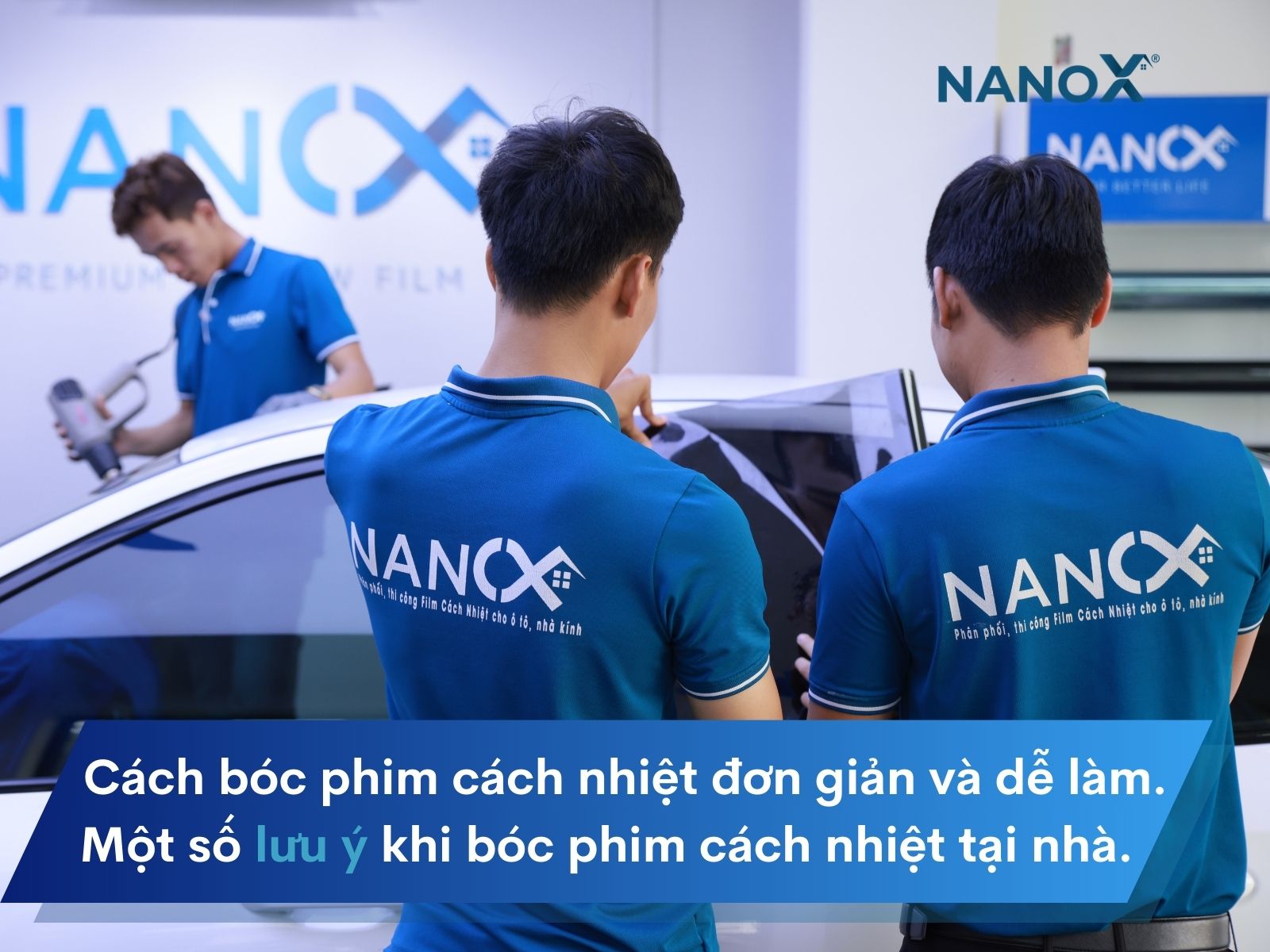 cách bóc phim cách nhiệt