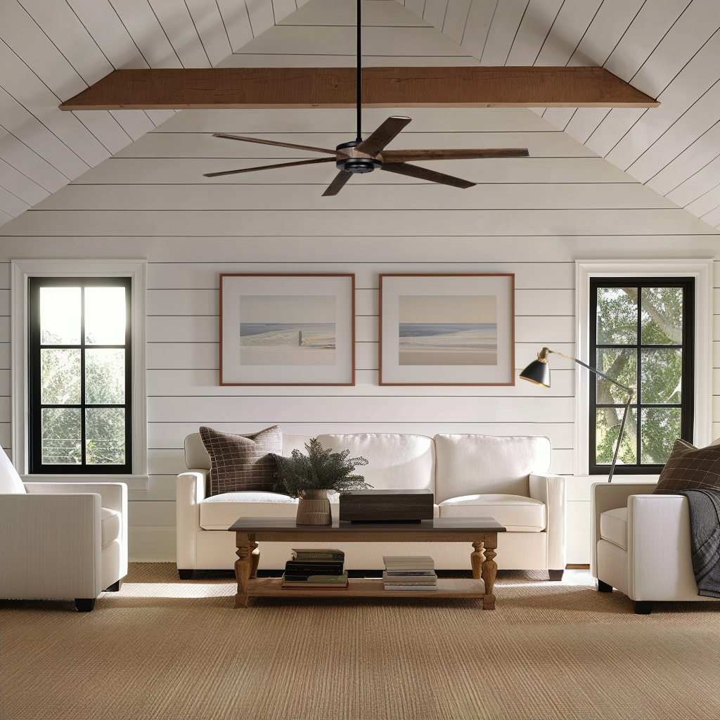 Residential ceiling fan