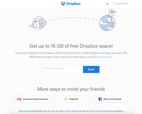 dropbox referral program