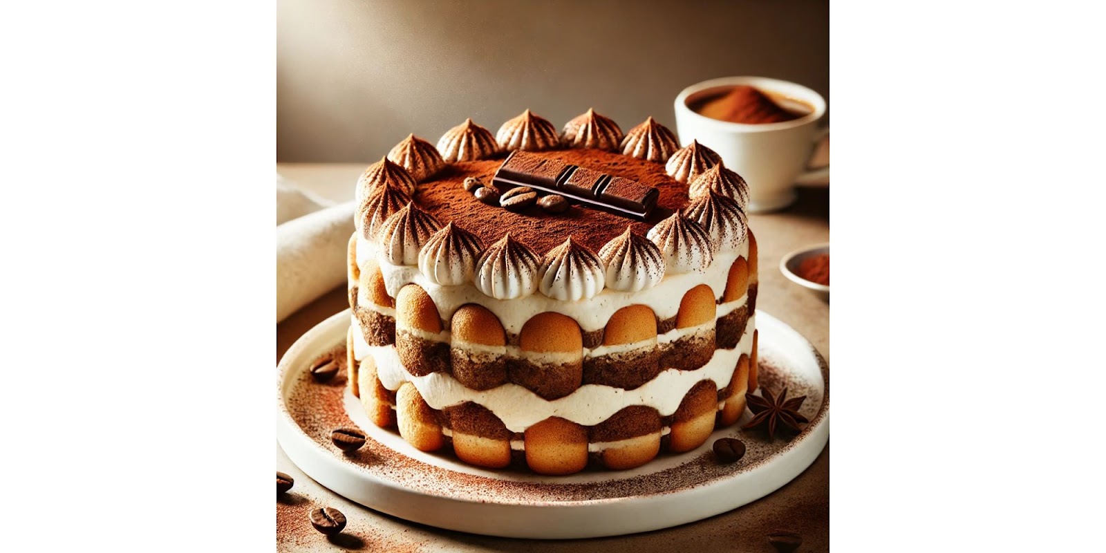 Tiramisu Layer Cake Recipe