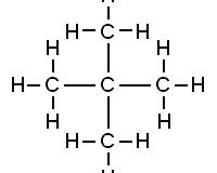 Image of neopentane structure