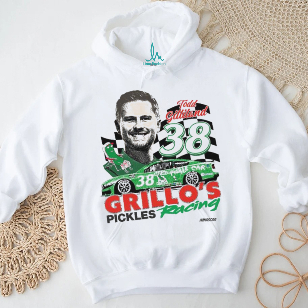 Todd Gilliland Checkered Flag Sports Grillo’s Pickles Car shirt