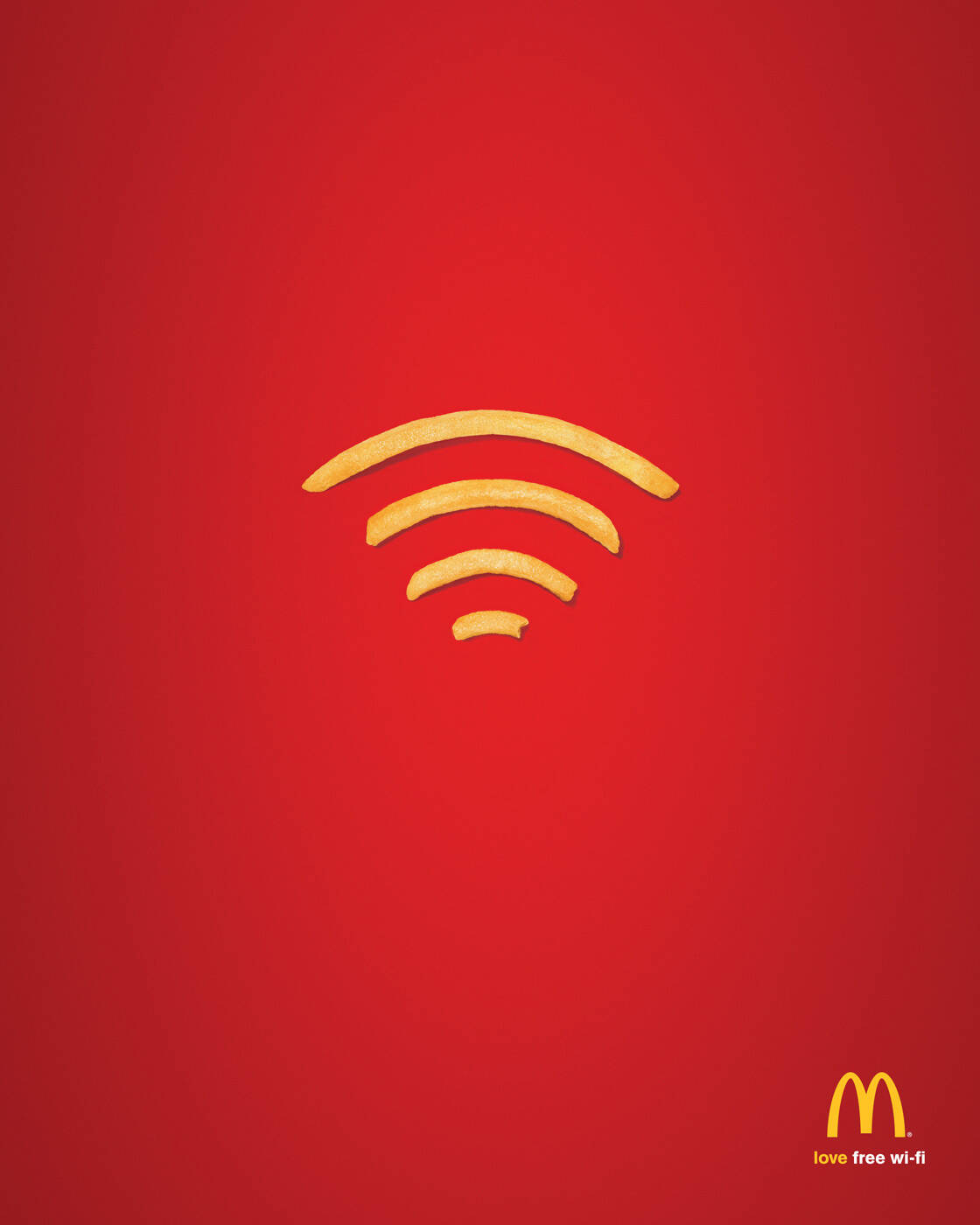 McDonald's Wifi ad