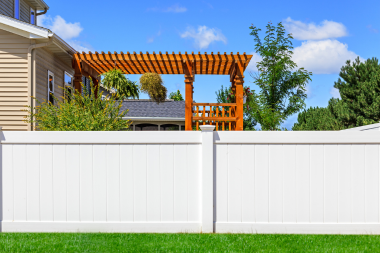 comparing common fencing materials vinyl fence outdoor living space custom built michigan